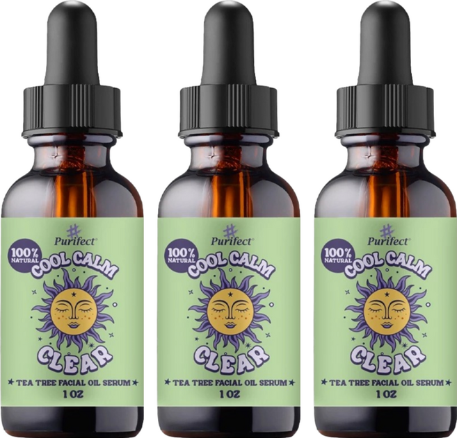 Purifect 茶樹淨化調理精華, 30ml, 3瓶