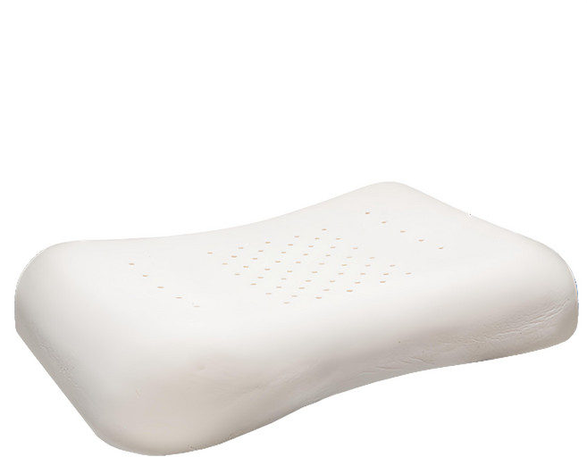 ACACIA HOME 高級乳膠枕 花生造型 + 內套, 1個, 白色的