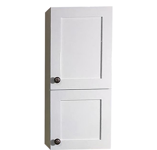 Cassido 卡司多 森活鄉村防水多功能吊櫃 304不鏽鋼緩衝鉸鍊, 白色, 1個