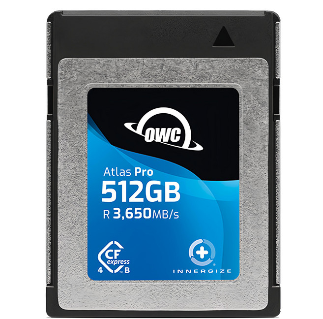 OWC Atlas Pro CFexpress 4.0 Type B 記憶卡 OWCCFXB4P00512, 512GB, 1個