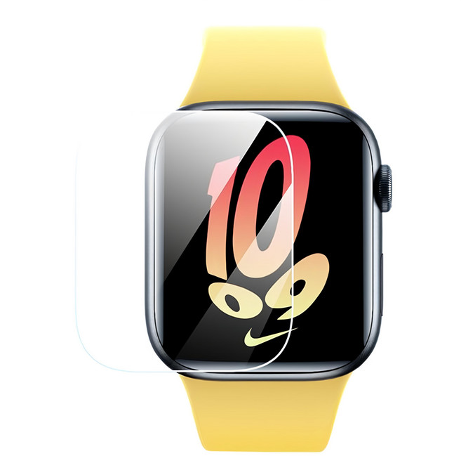 Baseus 倍思 納米微晶系列 水凝膜保護貼 雙片 含清潔包 2個 + 刮板, 透明色, 1組