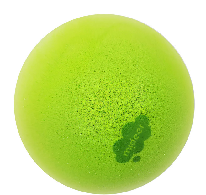 mideer 小靜音雲朵彈跳球 1顆, 青草綠