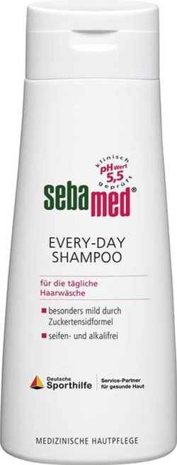 sebamed 施巴 EVERY DAY SHAMPOO PH5.5 清潔溫和洗髮乳, 200ml, 1瓶