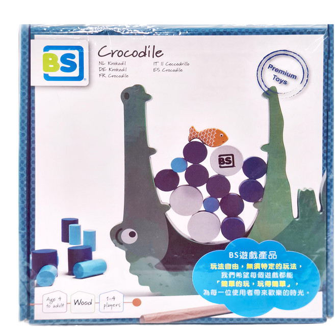 BS Toys 大嘴鱷魚, 1個