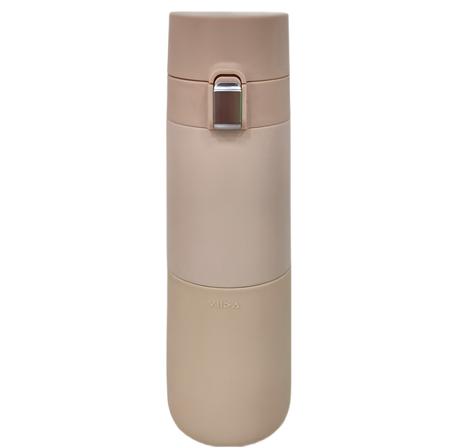 VIIDA Wasser 不鏽鋼內瓷保溫瓶 L, 裸膚米, 510ml, 1個
