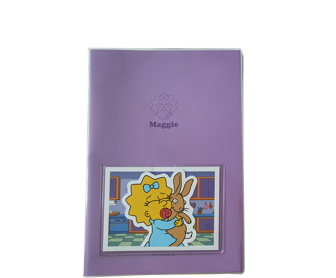 THE SIMPSONS 辛普森家庭 月計劃行事曆 80頁, 紫色奶嘴妹款, 1本