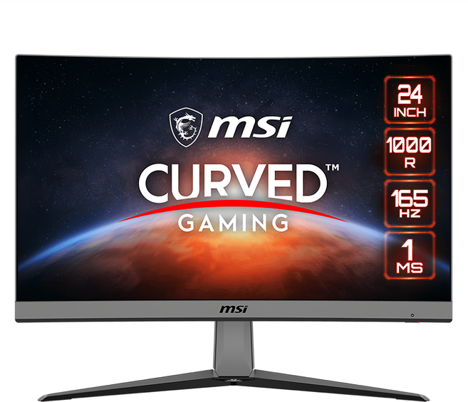 msi 微星 FHD電競螢幕 24型 原廠保固, MAG 242C, 23.6吋