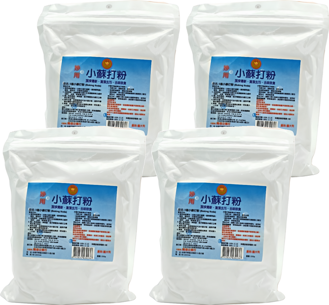 3皇 小蘇打粉, 1kg, 2包