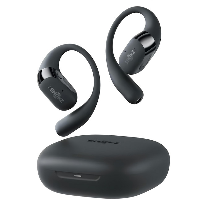 SHOKZ OpenFit 2 開放式藍牙耳機, T920, 闇夜黑