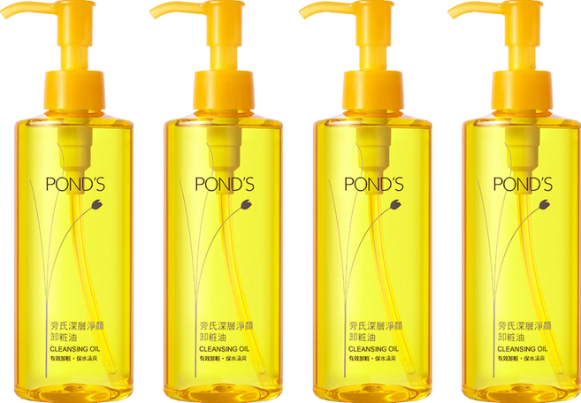 POND'S 旁氏 深層淨顏卸妝油, 175ml, 4瓶
