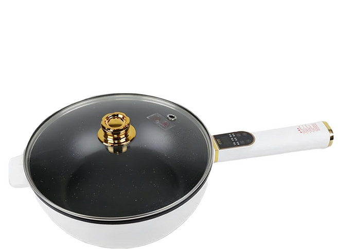 SUPA FINE 勳風 石墨烯麥飯石多功能料理鍋 附不鏽鋼蒸籠 NHF-K8335, 28cm, 1個