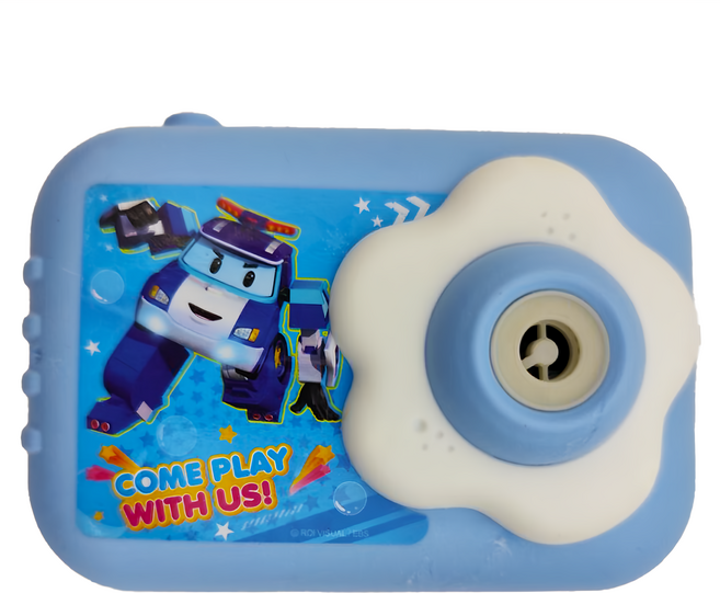 ROBOCAR POLI 波力 造型泡泡樂 3歲以上適用, 波力 藍色, 1組