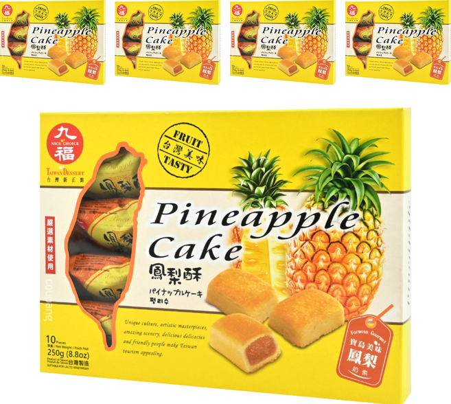 九福 鳳梨酥禮盒, 250g, 5盒