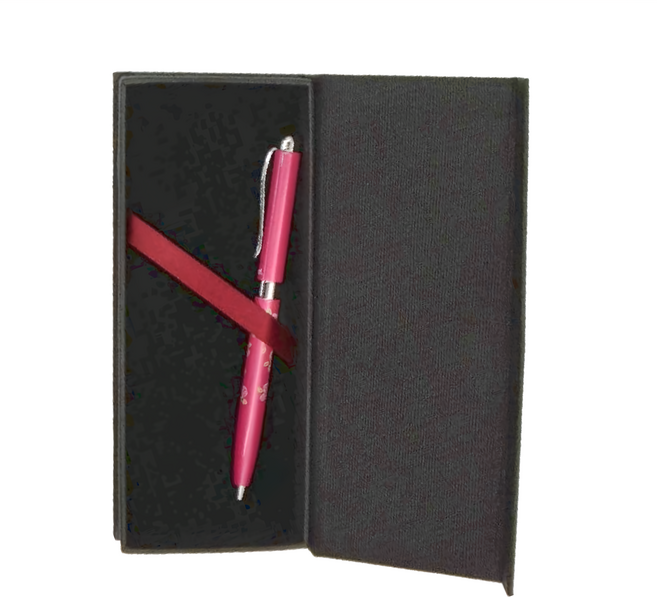 Pentel 飛龍文具 金屬軸原子筆 Sterling 珠光彩釉 瑰麗耀眼, 玫瑰紅桿, 1支
