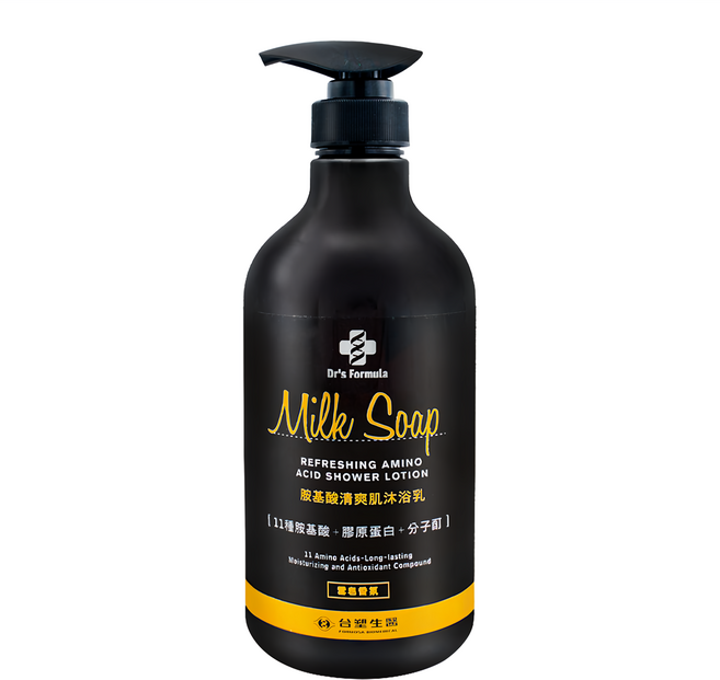 台塑生醫 Dr's Formula 胺基酸清爽肌沐浴乳 雪皂香氛, 800g, 1瓶