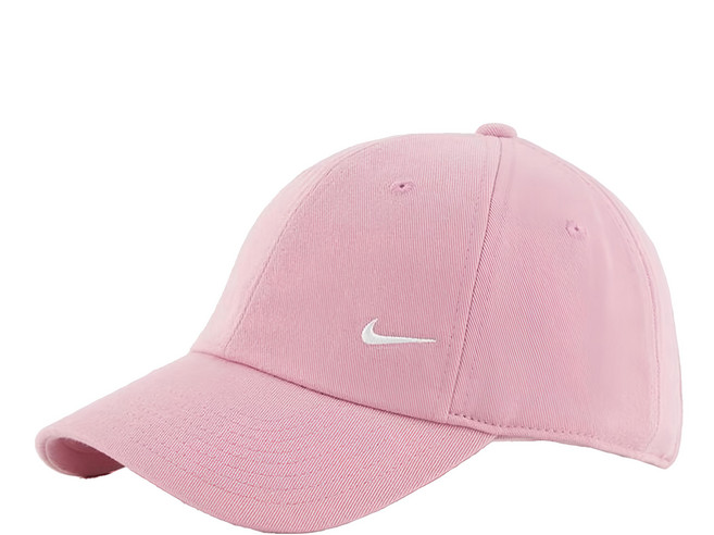 NIKE 耐吉 U CLUB CAP U CB SM SWSH L 棒球帽, 粉紅色, 1個