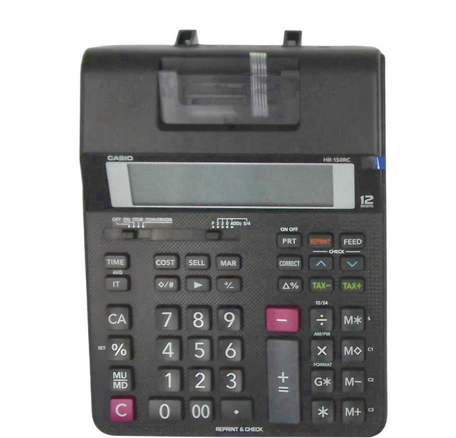 CASIO 卡西歐 計算機, HR-150RC, 1個