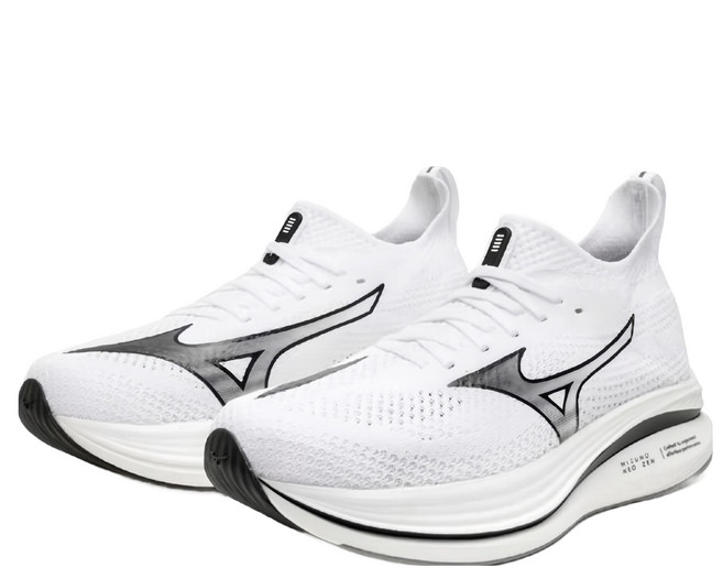 Mizuno 美津濃 NEO ZEN 男款慢跑鞋 J1GC252802 白色 輕量透氣 舒適緩震