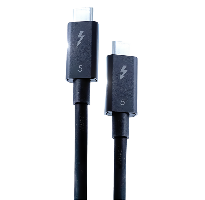 Kamera 佳美能 Pasidal Thunderbolt 5 線 Passive USB-C, 100cm, 黑色, 1條