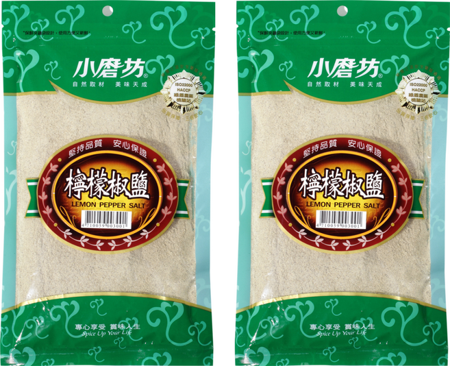 小磨坊 檸檬椒鹽, 300g, 2包