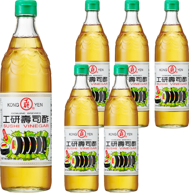 KONG YEN 工研 壽司酢, 300ml, 6瓶