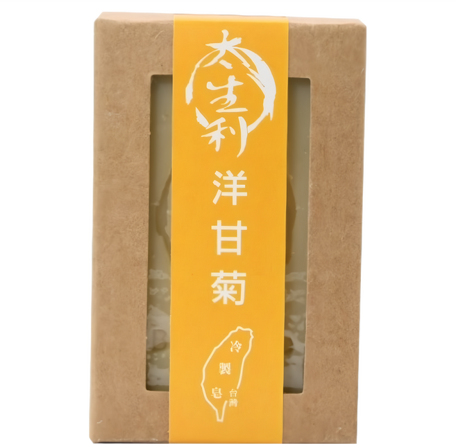 太生利 洋甘菊皂 台灣冷製手工皂, 100g, 1個