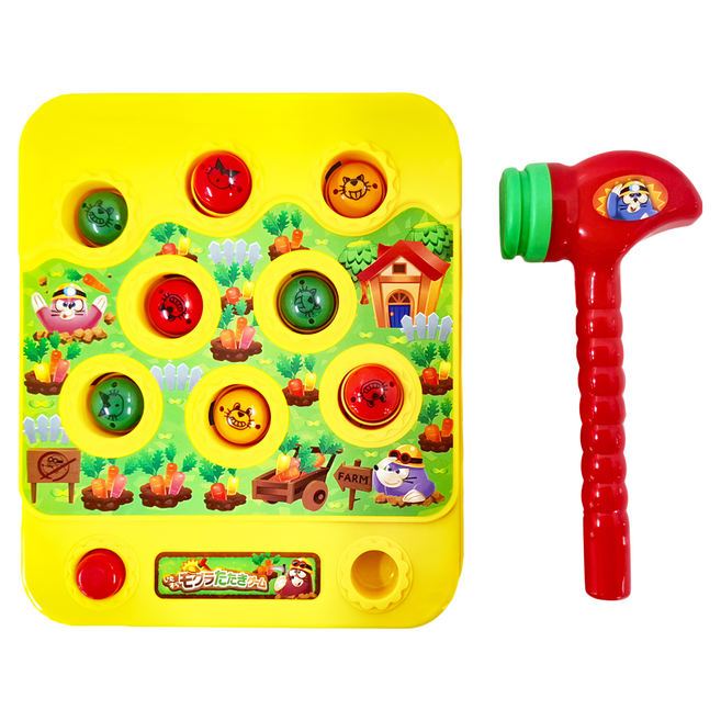 MARUKA 歡樂打地鼠計分遊戲組, 1組