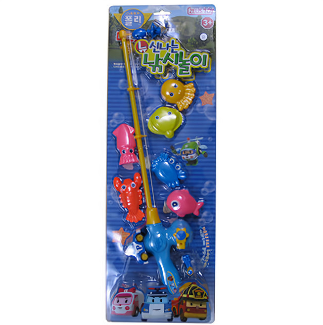 ROBOCAR POLI 波力 釣魚玩具組, 多色, 1組