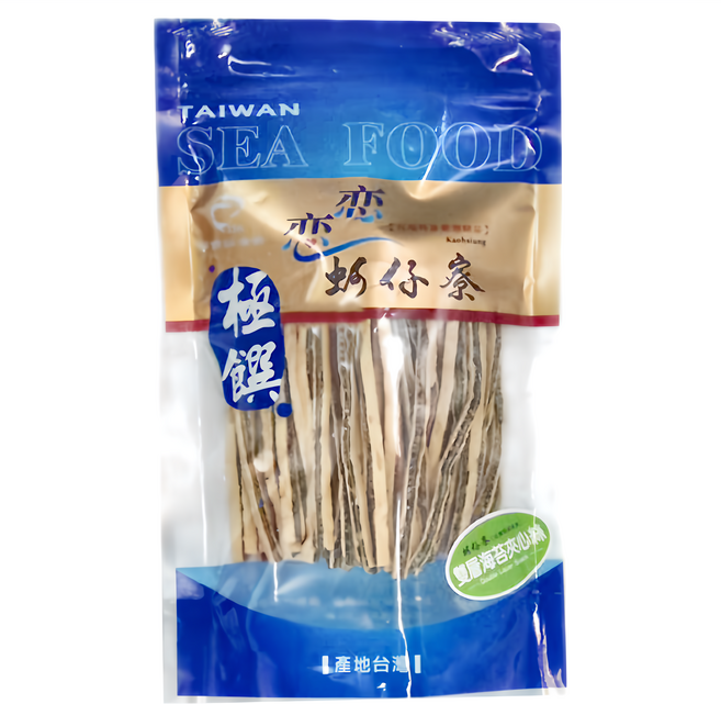 戀戀蚵仔寮 梓官區漁會 海苔夾心絲, 130g, 1包