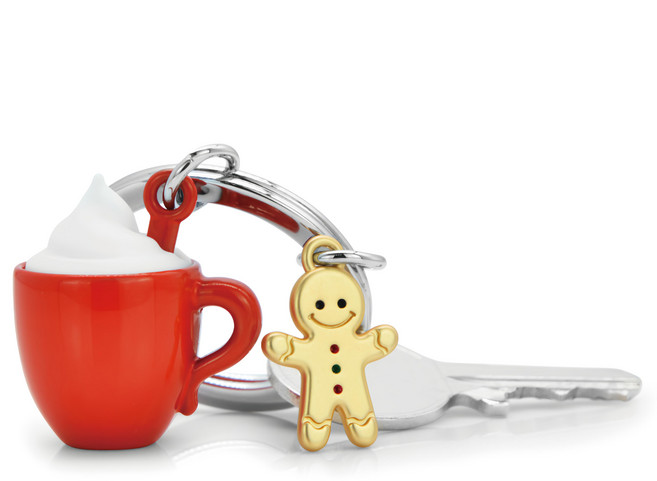 metalmorphose 鑰匙圈/////, 1個, 熱巧克力