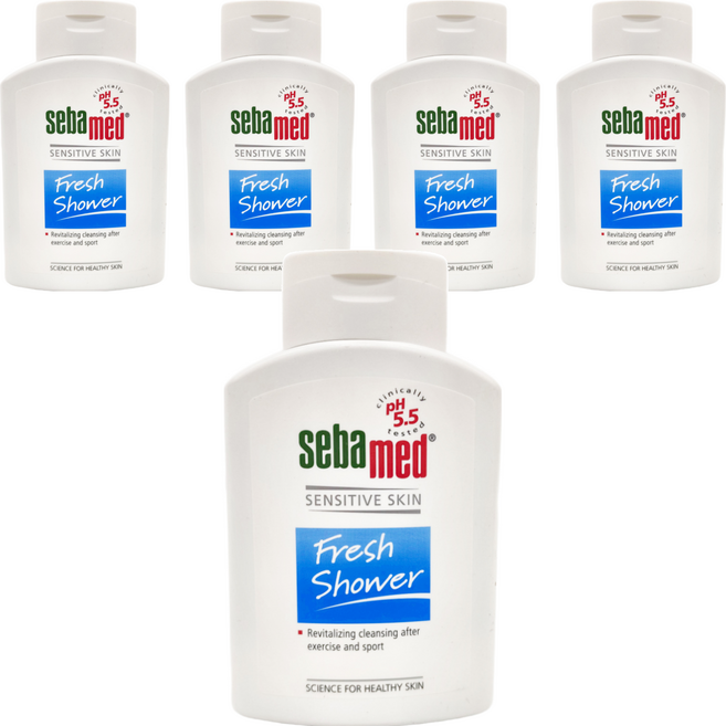 sebamed 施巴 運動沐浴乳 活力麝香, 200ml, 5瓶