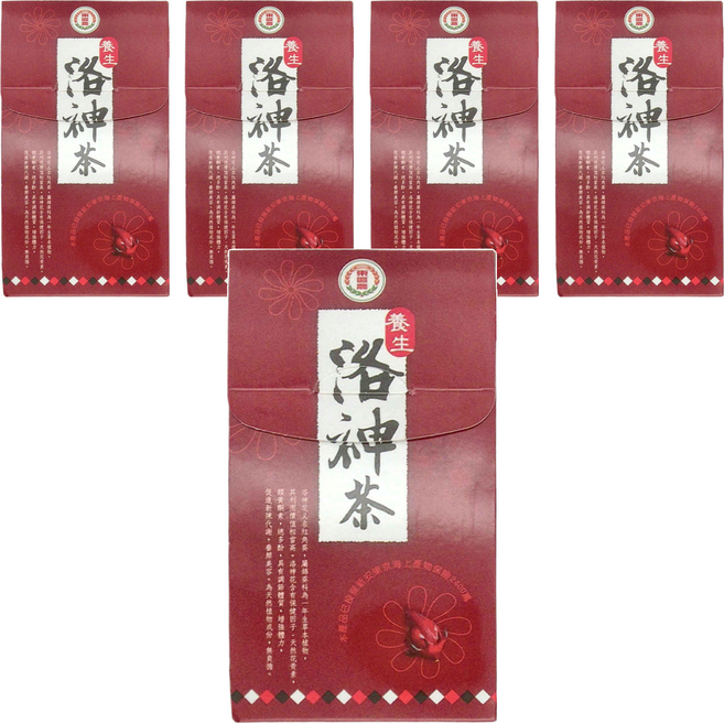 台東地區農會 養生洛神茶 60g, 3g, 20包, 5盒