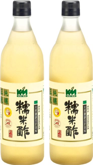 KOKUMORI 穀盛 糯米酢, 600ml, 2瓶
