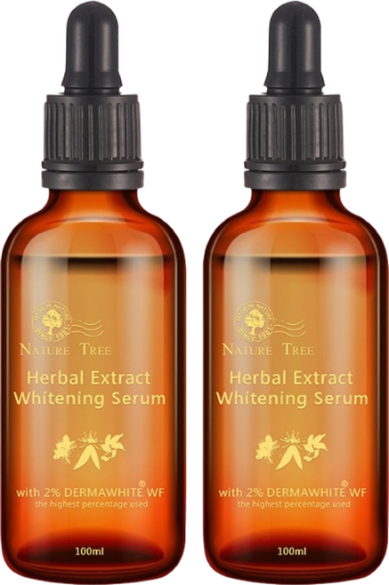 NATURE TREE 自然樹 四重精華亮白液, 100ml, 2瓶