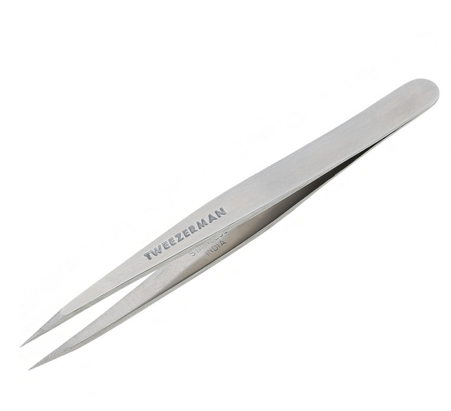 TWEEZERMAN 專業尖頭鑷 SEPHORA美妝工具, STAINLESS STEEL 經典不鏽鋼, 1支
