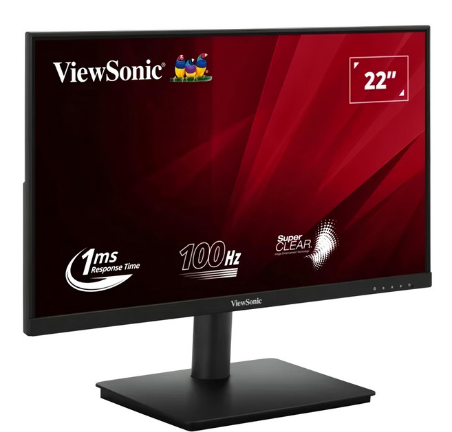 ViewSonic 優派 窄邊寬螢幕 FHD/HDMI/100Hz/VA, 22吋, VA220H, 1個