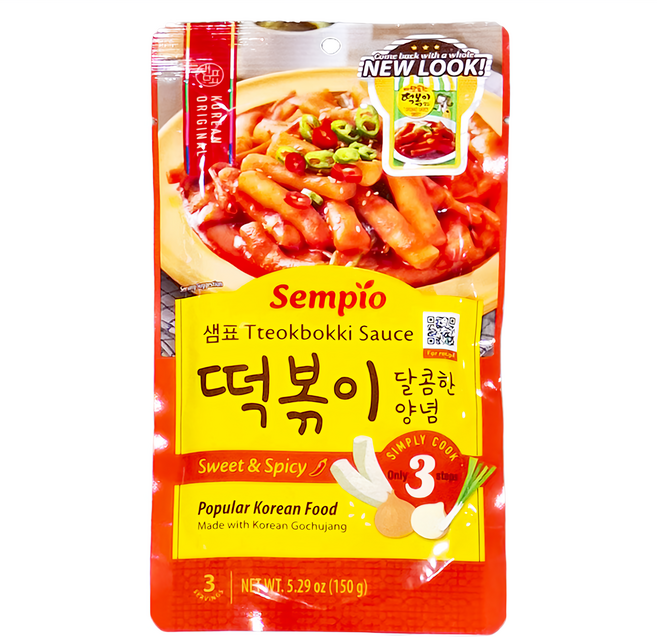 Sempio 膳府 辣炒年糕醬汁, 150g, 1包