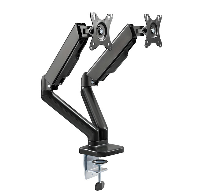 CAMEL 雙螢幕支架 CA-1D + 穿孔式, 1套, 黑色