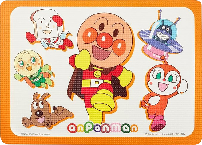 BANDAI 浴室踏墊 麵包超人, 1個