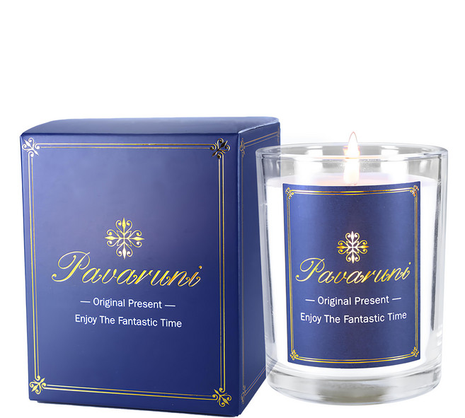 Pavaruni 無瑕系列蠟燭, 450g, 1個, 空性之花