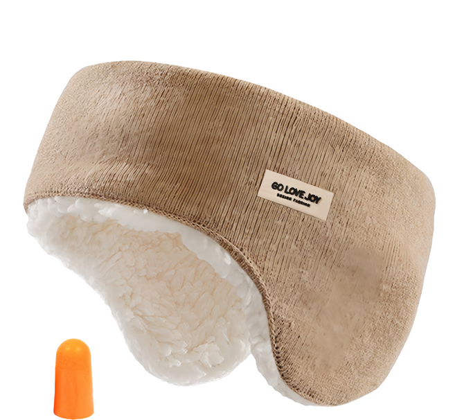 GOLOV.EJOy 防風耳罩 羊羔絨護耳帶 隔音柔軟舒適可側睡