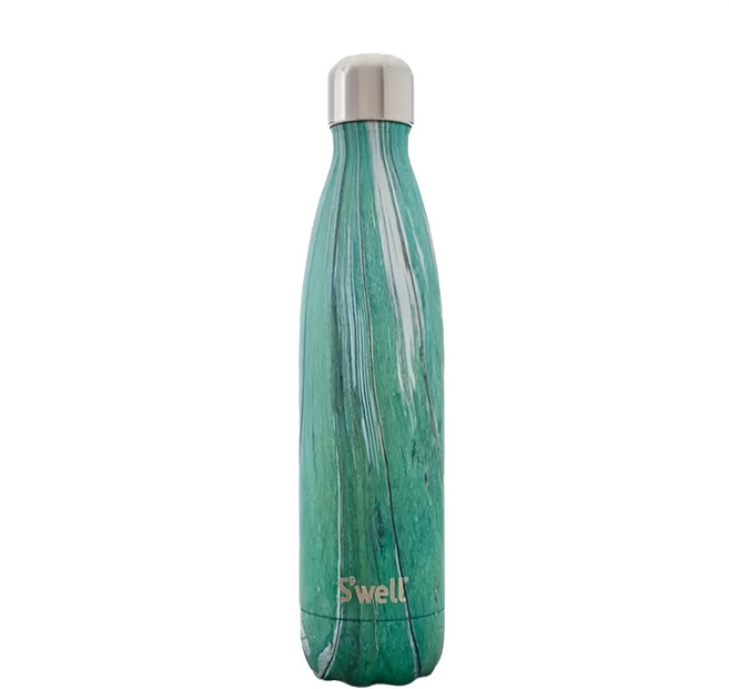 S'well 美國運動時尚不鏽鋼保冷保溫瓶 17oz, 1個, 500ml, 青木色