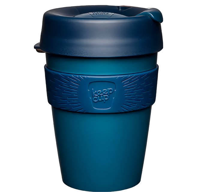 Keep Cup Original 極輕隨行杯 M 340ml 耐熱100°C 澳洲製造, 優雅藍, 1個
