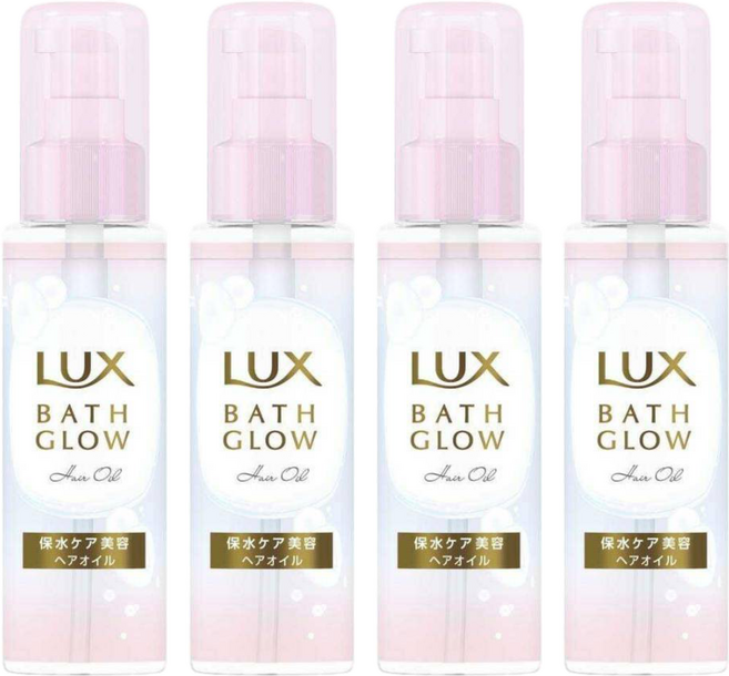 LUX 麗仕 Bath Glow 亮澤保水護髮油, 90ml, 4瓶