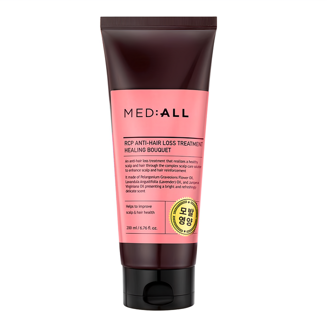 MED ALL RCP Anti Hair Loss 植萃精油護髮素 受損髮, 200ml, 1瓶