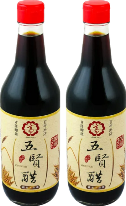 高印 五賢醋, 520ml, 2瓶