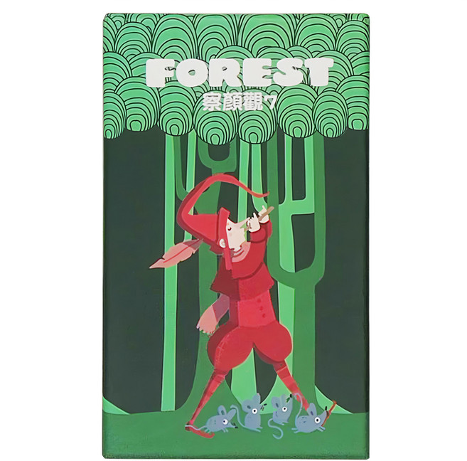 桌遊卡牌 察顏觀7 森林卡 60張 + 說明書 6歲以上, 1盒