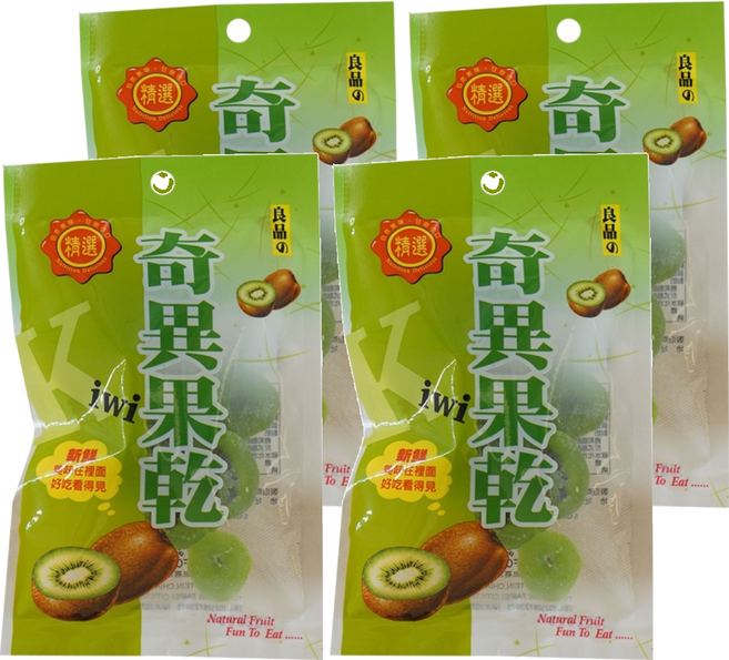 品味食族 奇異果乾, 80g, 4包