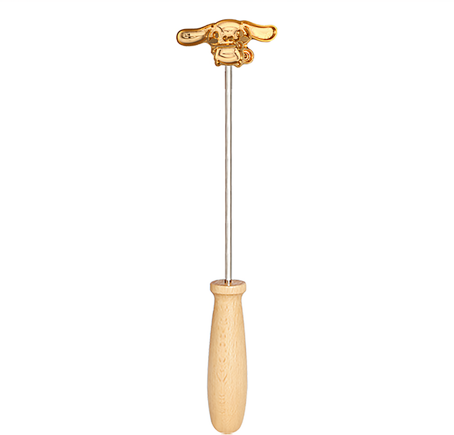 CHEFMADE 學廚 大爾狗2號烙印銅模 木柄, 1個