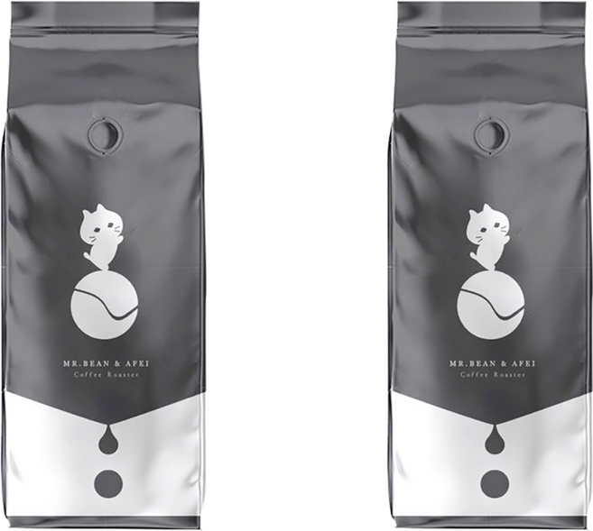 MR.BEAN&AFEI 豆豆先生與他的阿肥 安提瓜神火山花神 SHG咖啡豆, 450g, 2包